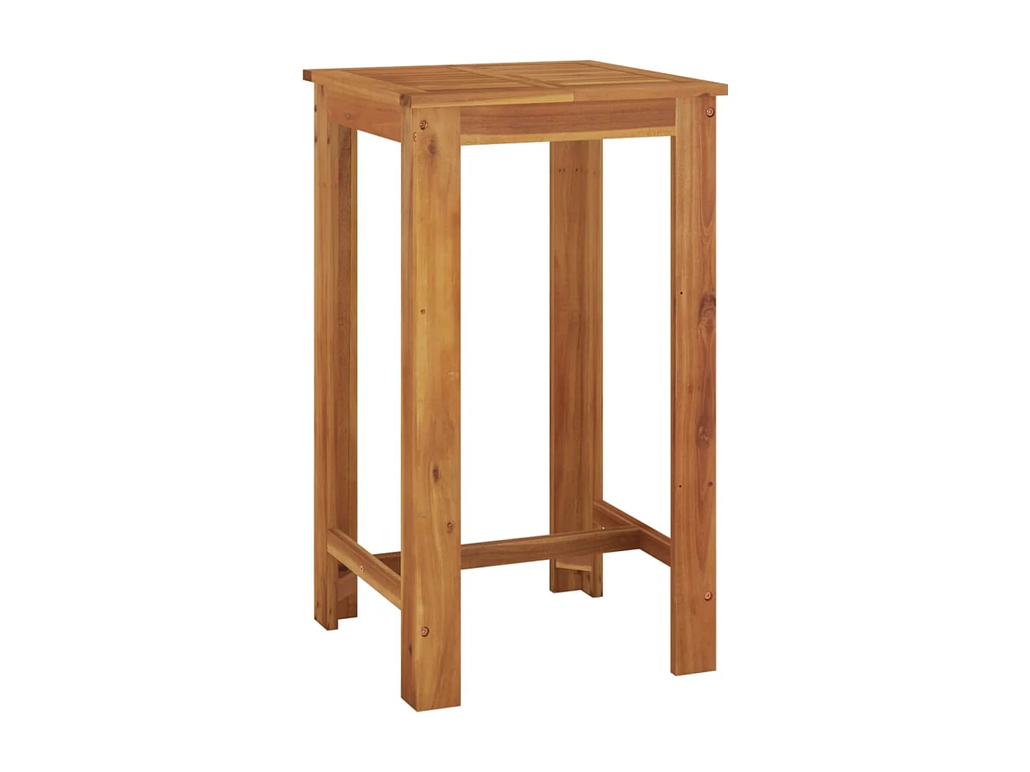 Ensemble de bar de jardin 5 pcs bois d'acacia solide