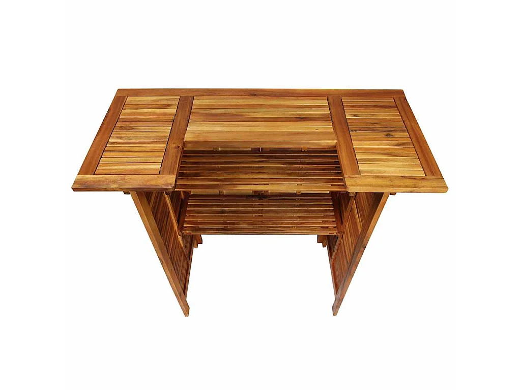 Ensemble de bar de jardin 5 pcs Bois d'acacia solide