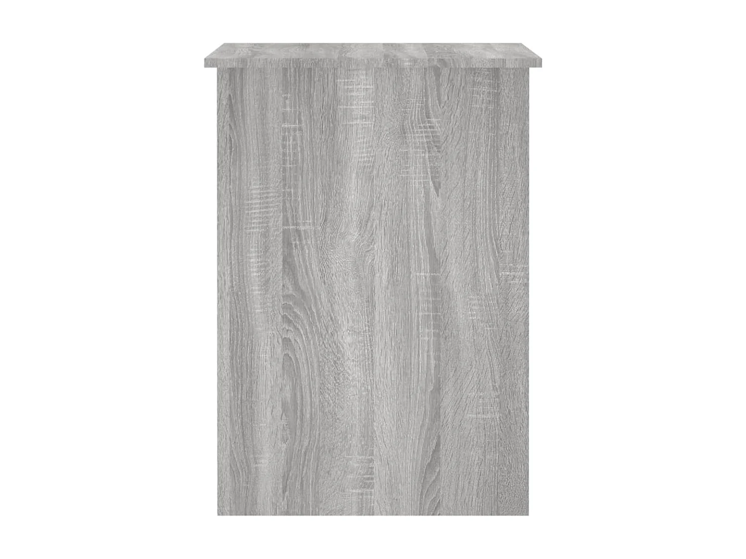 Bureau sonoma gris 100x55x75 cm bois d'ingénierie