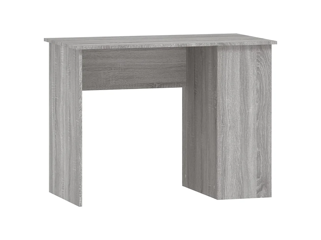 Scrivania Grigio Sonoma 100x55x75 cm in Legno Multistrato