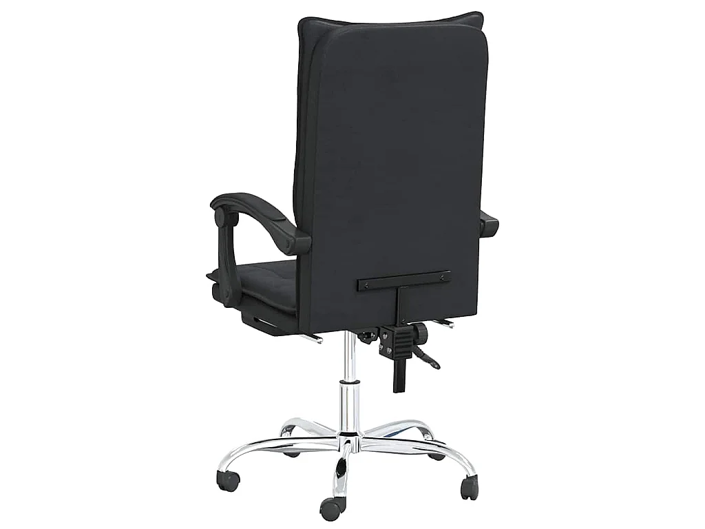 Fauteuil inclinable de bureau Noir Similicuir