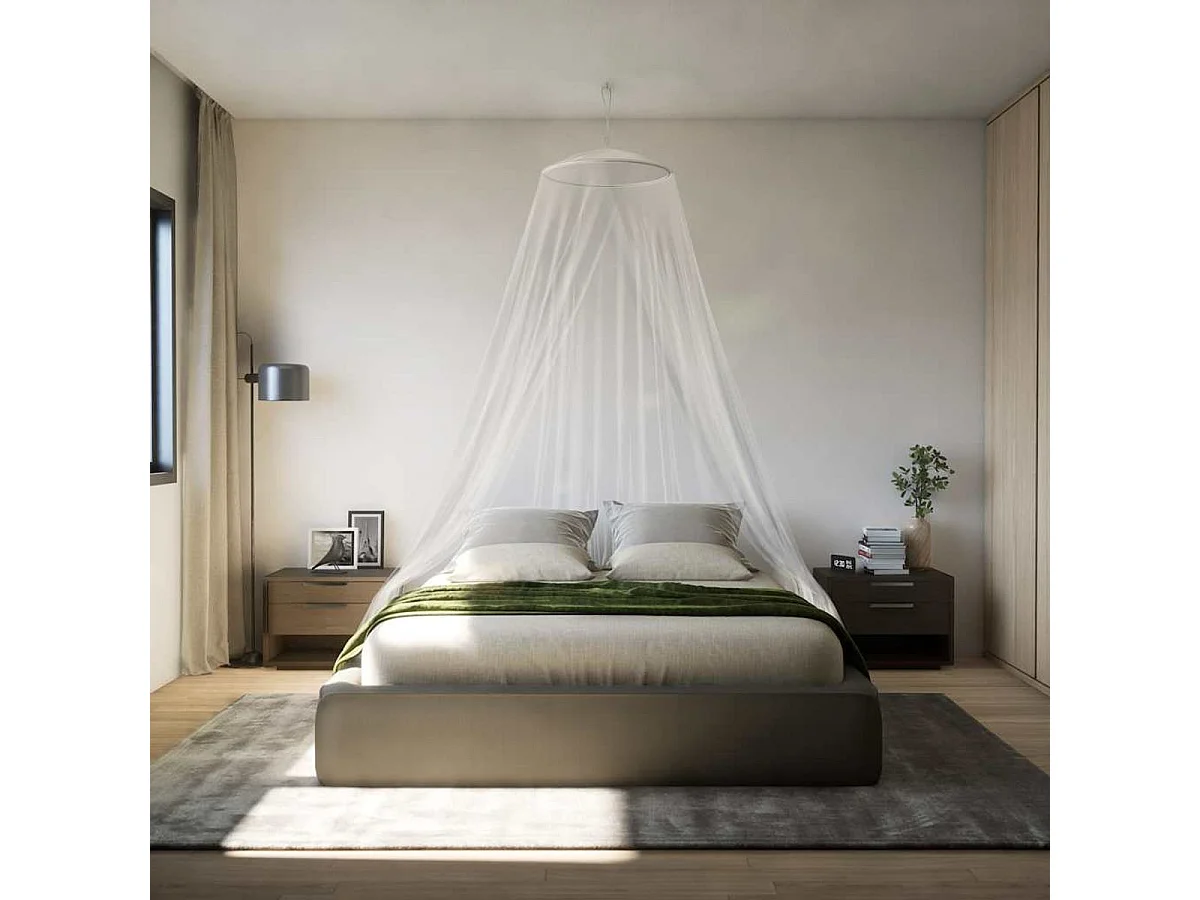 Mosquitera para cama Dream blanco Ø56x220 cm