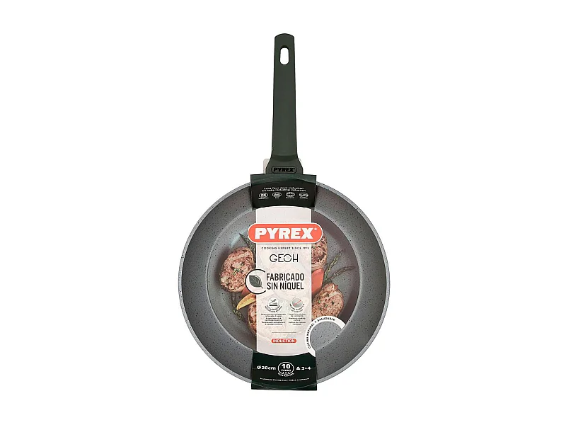 Sartén Geoh Pyrex aluminio forjado gris Ø28 cm