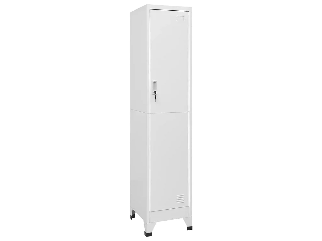 Schließfachschrank 38x45x180 cm Stahl