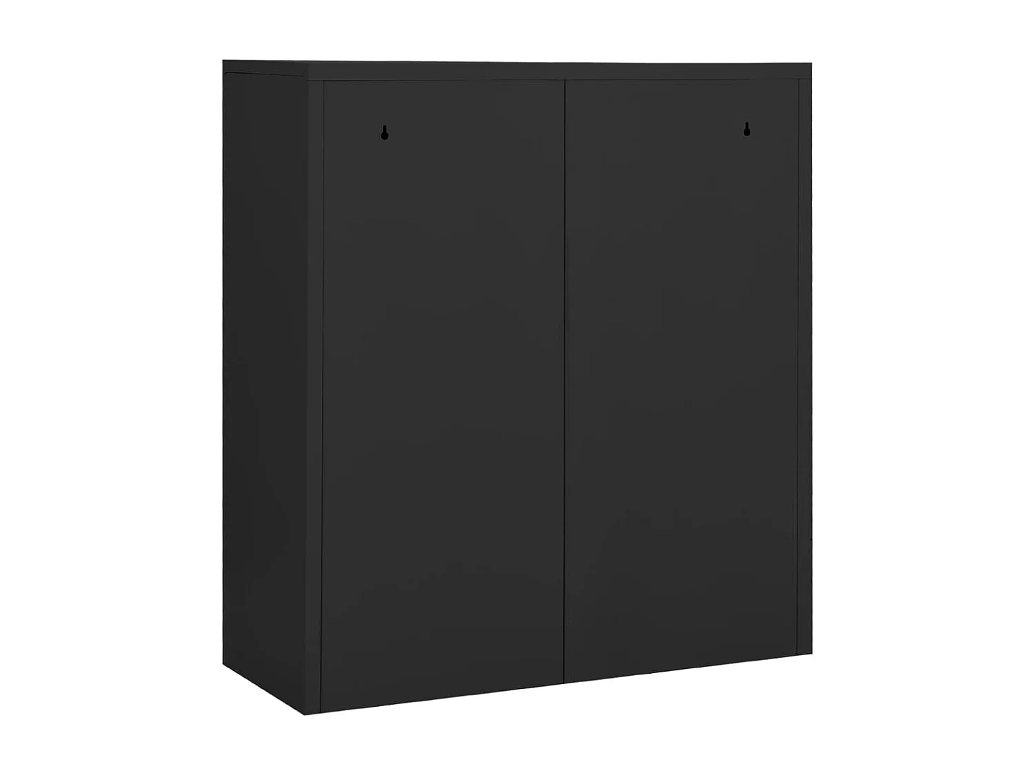 Armário de escritório 90x40x102 cm aço antracite