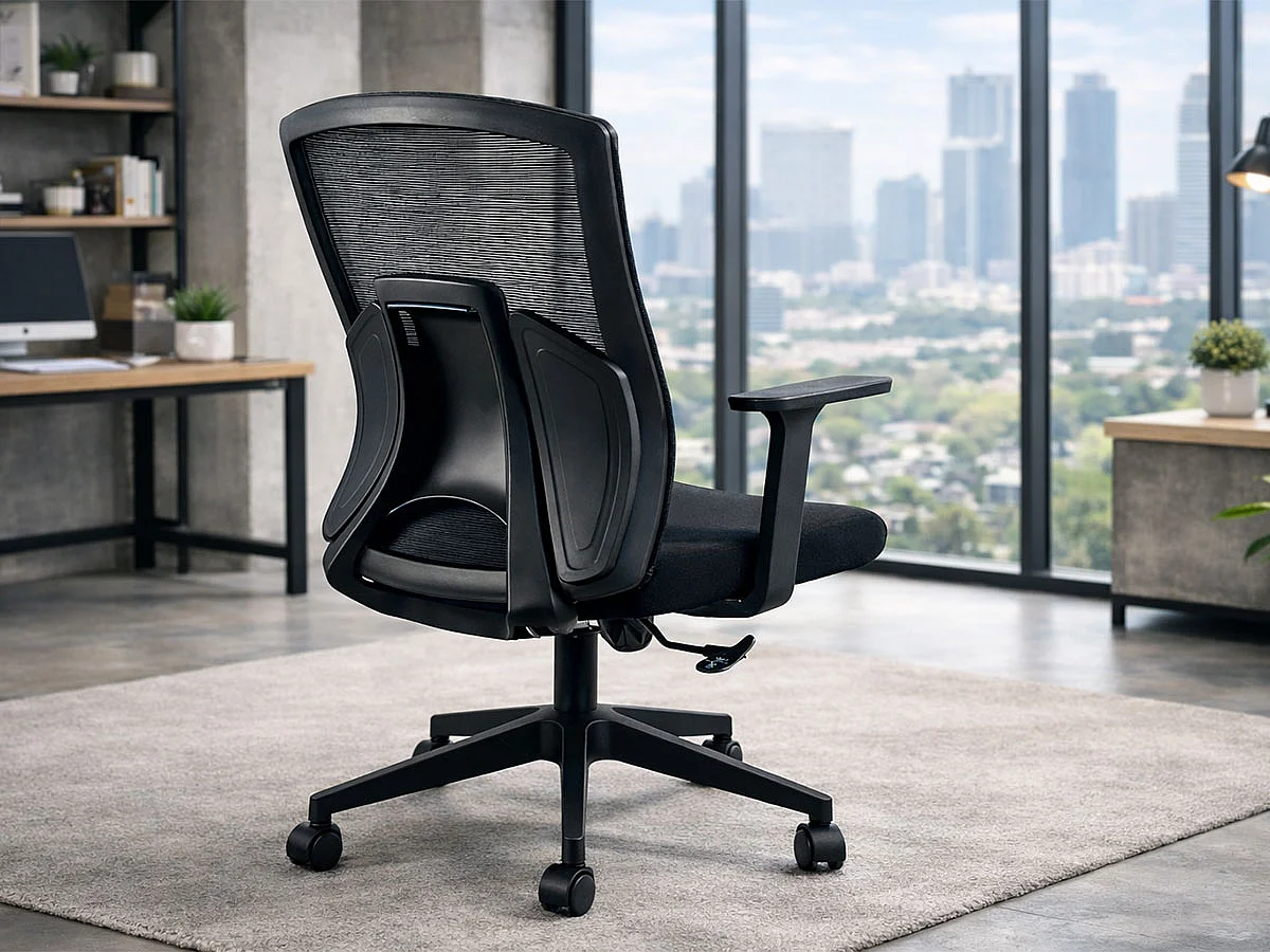 Cadeira de Escritório Executiva, Juno (Preto)