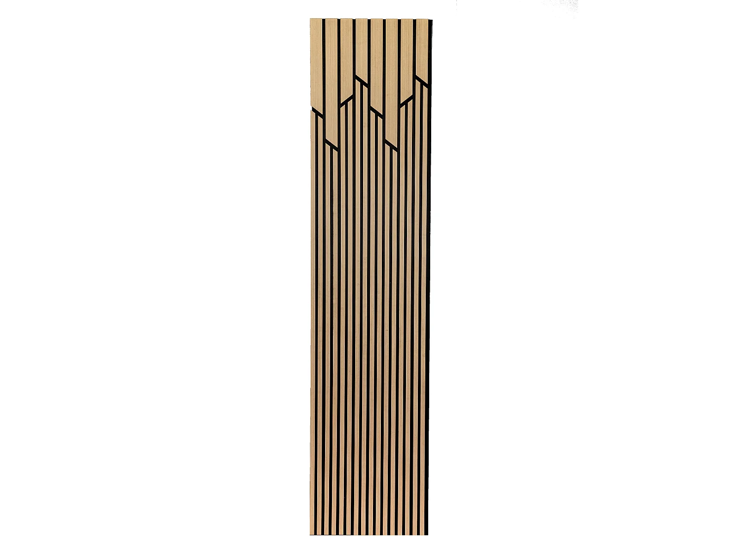Panneau mural acoustique - Finition bois naturel clair - Pack de 3,17 m² - Lot de 2 pièces - NAVIA