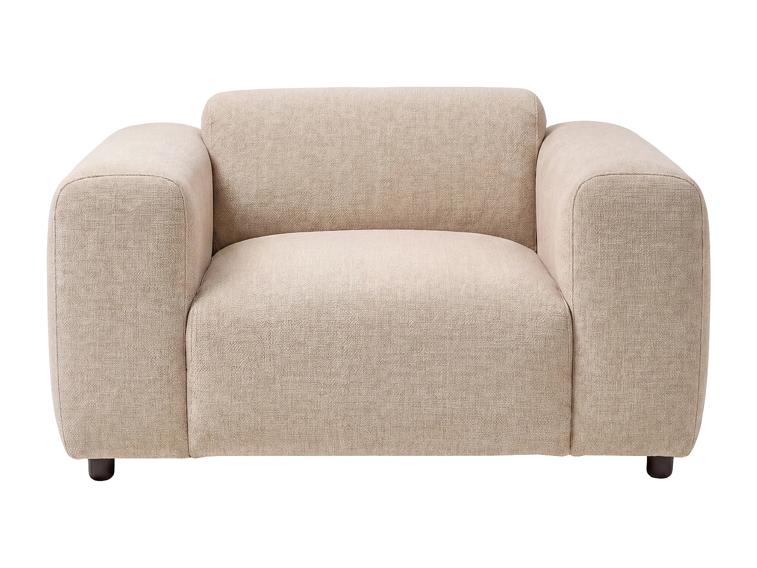 Fauteuil en tissu beige POGNI de Maison Céphy