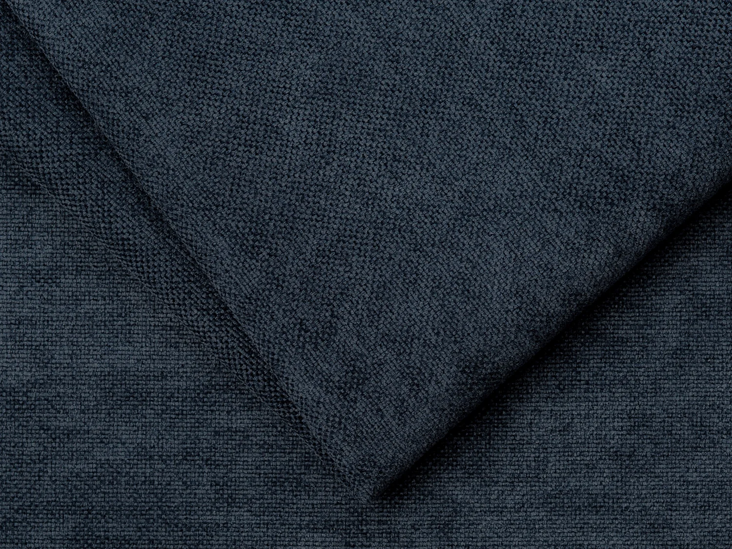 Grand canapé d'angle gauche en tissu bleu POGNI de Maison Céphy