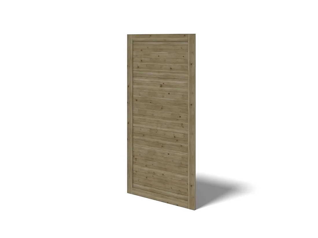 Gazebo da giardino in legno pergola 4.04x4.04 m con pannell - Impregnata - ALT133 - ALTANKA