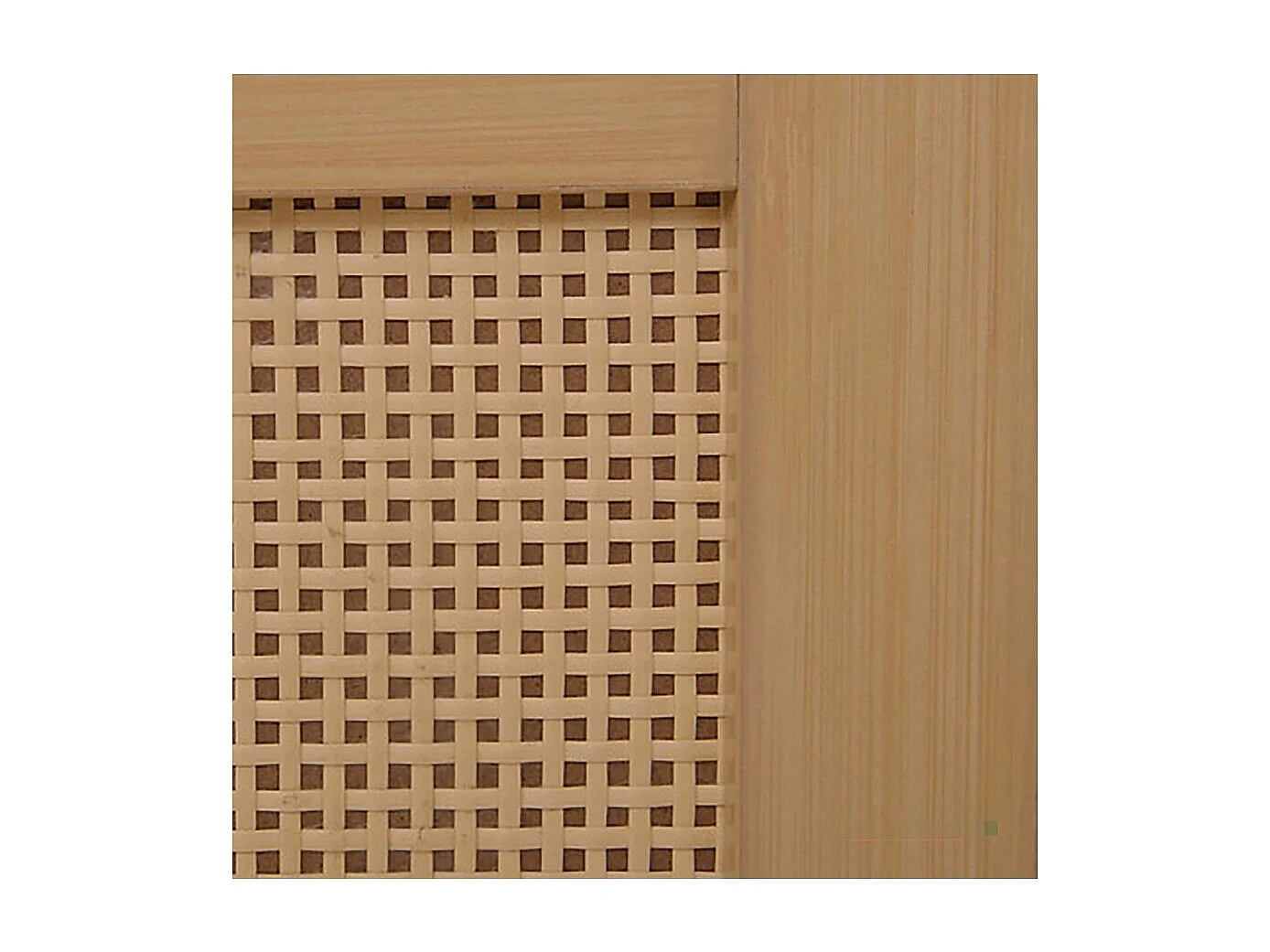 Armoire meuble de rangement avec 1 porte et 2 tiroirs, coloris chêne - Longueur 60 x Profondeur 30 x Hauteur 95 cm