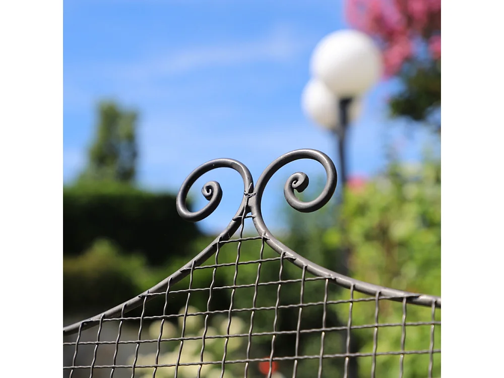 Pupitre musique lutrin livre en métal gris 42.5 x 33 x 12 cm