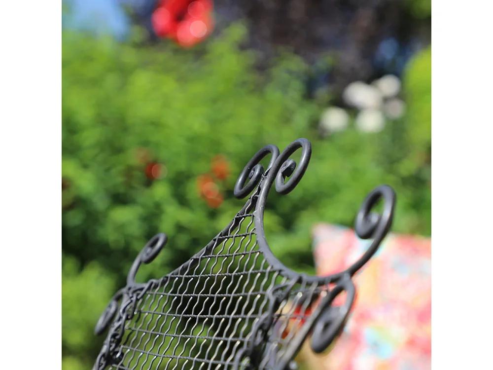 Pupitre musique lutrin livre en métal gris 42.5 x 33 x 12 cm