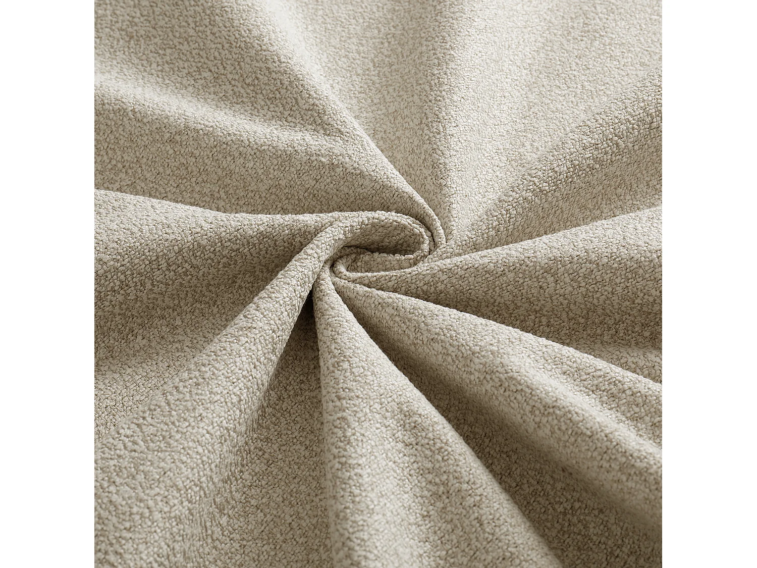 Gestoffeerde slaapbank 90x190cm - met uitschuifbaar bedframe - met 2 lades en USB-poort - Chenille stof - Beige​ (matras niet inbegrepen)