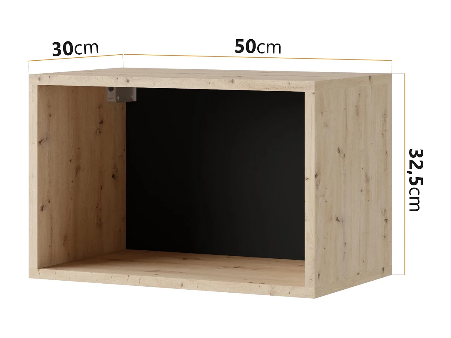 Ensemble Mural Montreal XV - Blanc Brillant & Chêne Doré