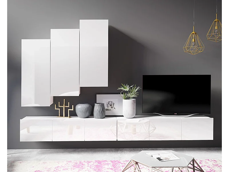 Ensemble Mural Montreal XI - Blanc Brillant - Pureté