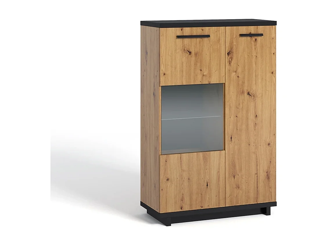 Woonkamer meubelset Zonda I - Artisan Eiken / Antraciet