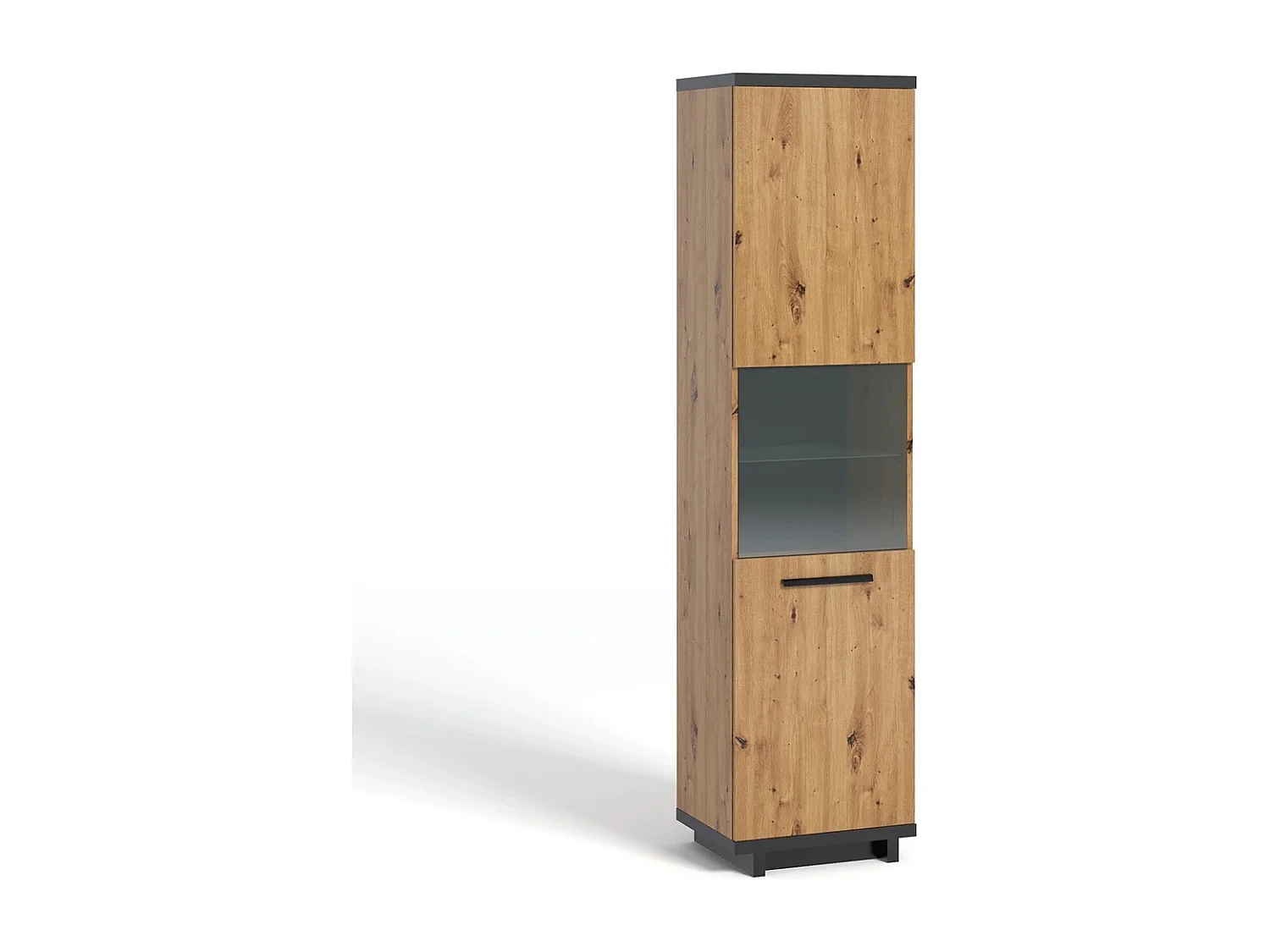 Woonkamer meubelset Zonda I - Artisan Eiken / Antraciet