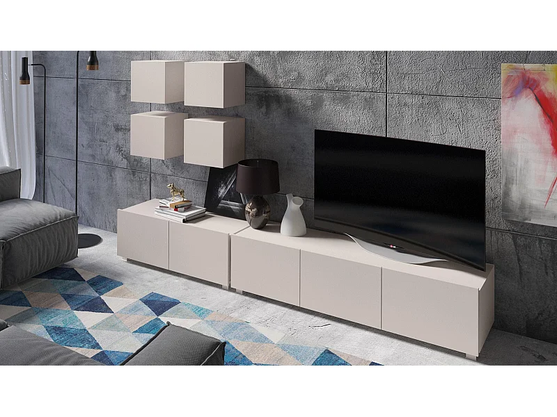 Ensemble Mural Montreal X - Cachemire - Design Géométrique