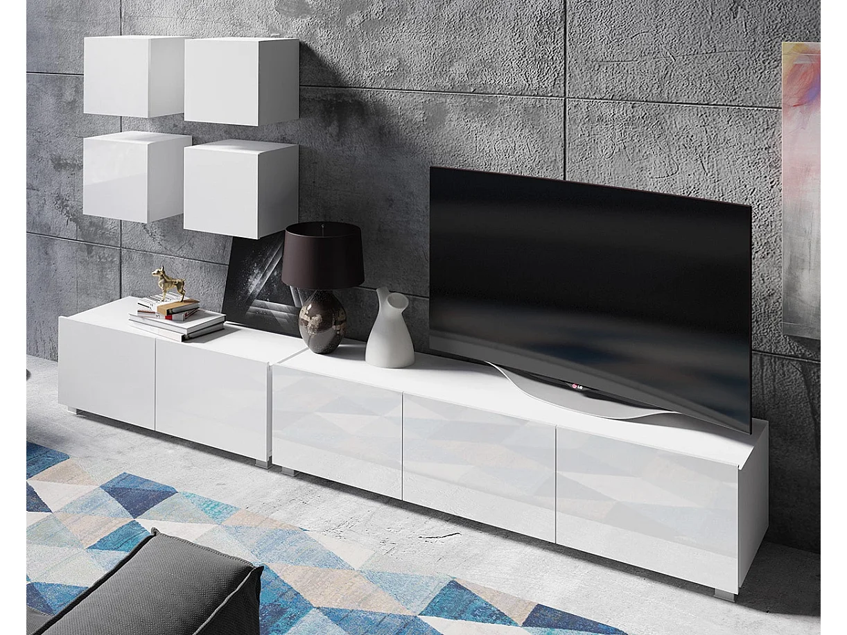 Ensemble Mural Montreal X - Blanc Brillant - Pureté