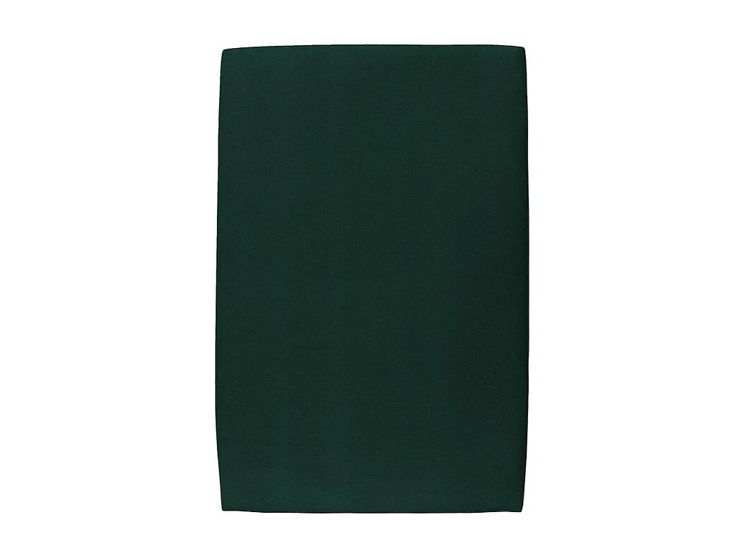 Lit 90x200cm avec tête de lit tapissier velours et sommier kit vert - Hauteur totale : 29cm