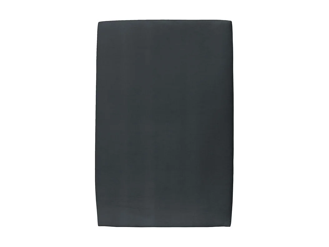Lit 90x200cm avec tête de lit tapissier velours et sommier kit gris anthracite - Hauteur totale : 29cm