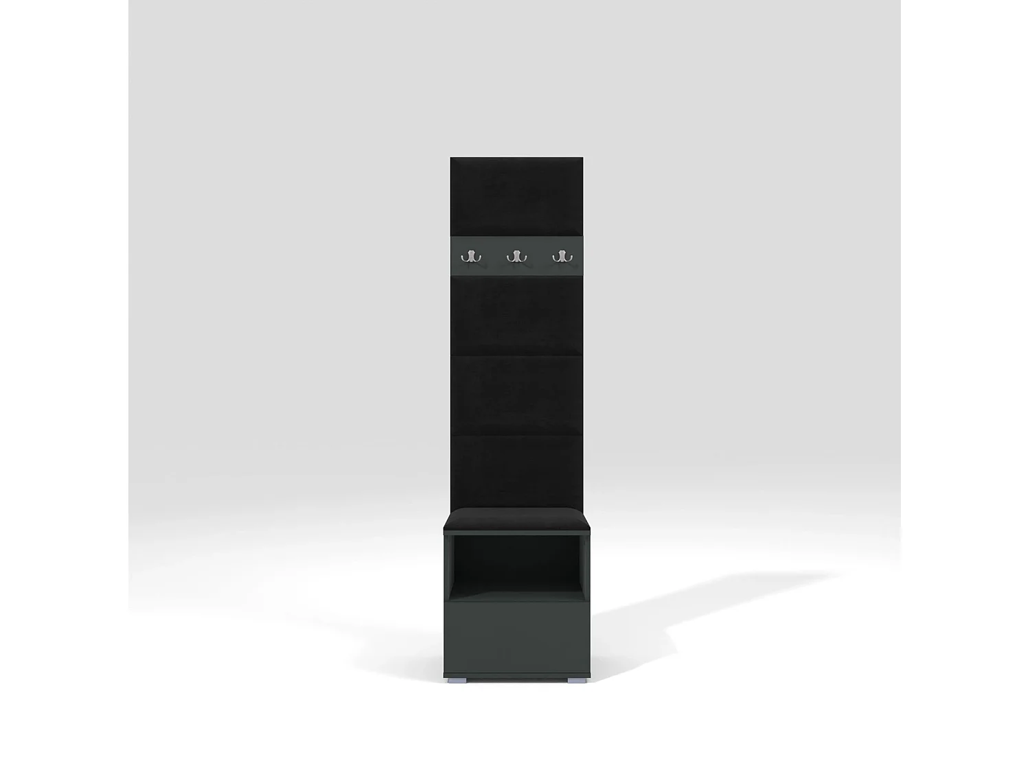 Halcombinatie Nela IV - 50 cm - Grafiet - Trinity 16 - Zwart