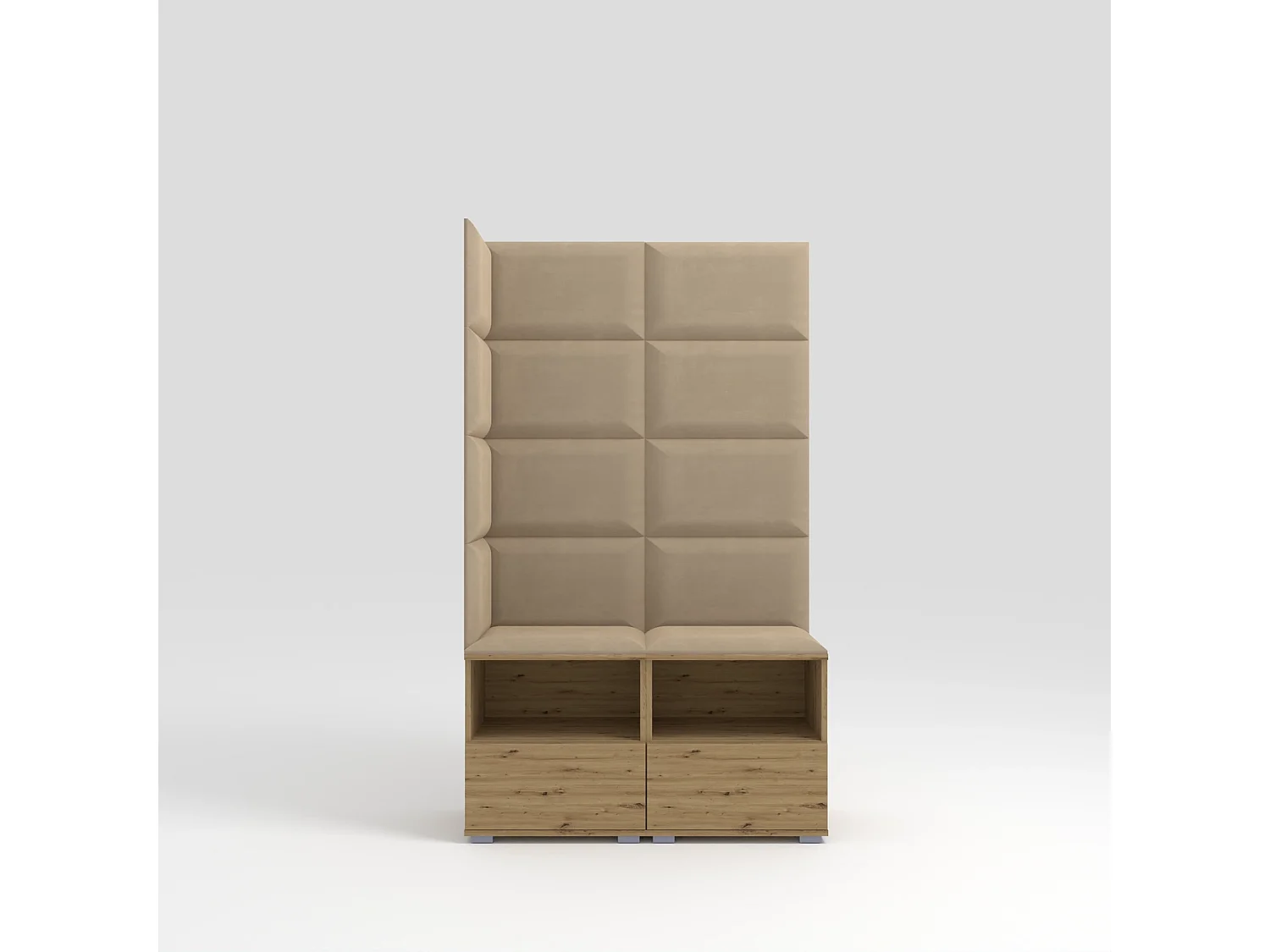 Halcombinatie Nela V - 100 cm - Artisan Eiken - Trinity 04 - Beige