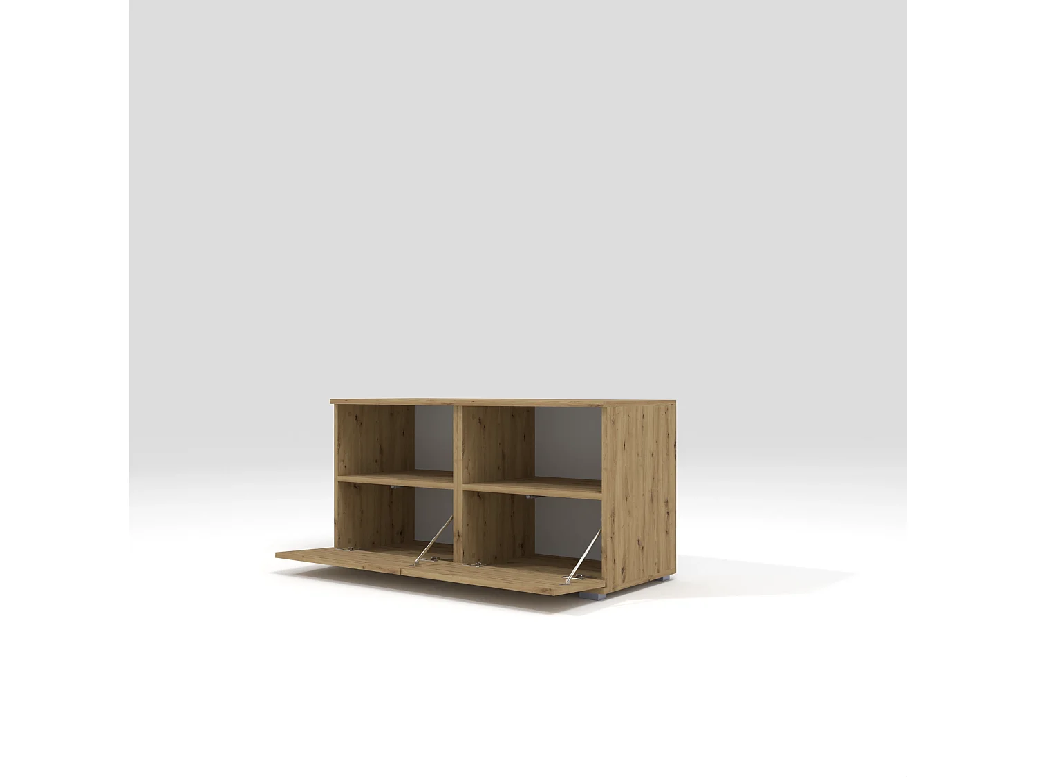 Garderobe Nela V - 100 cm - Eiche Artisan - Trinity 01 - Creme