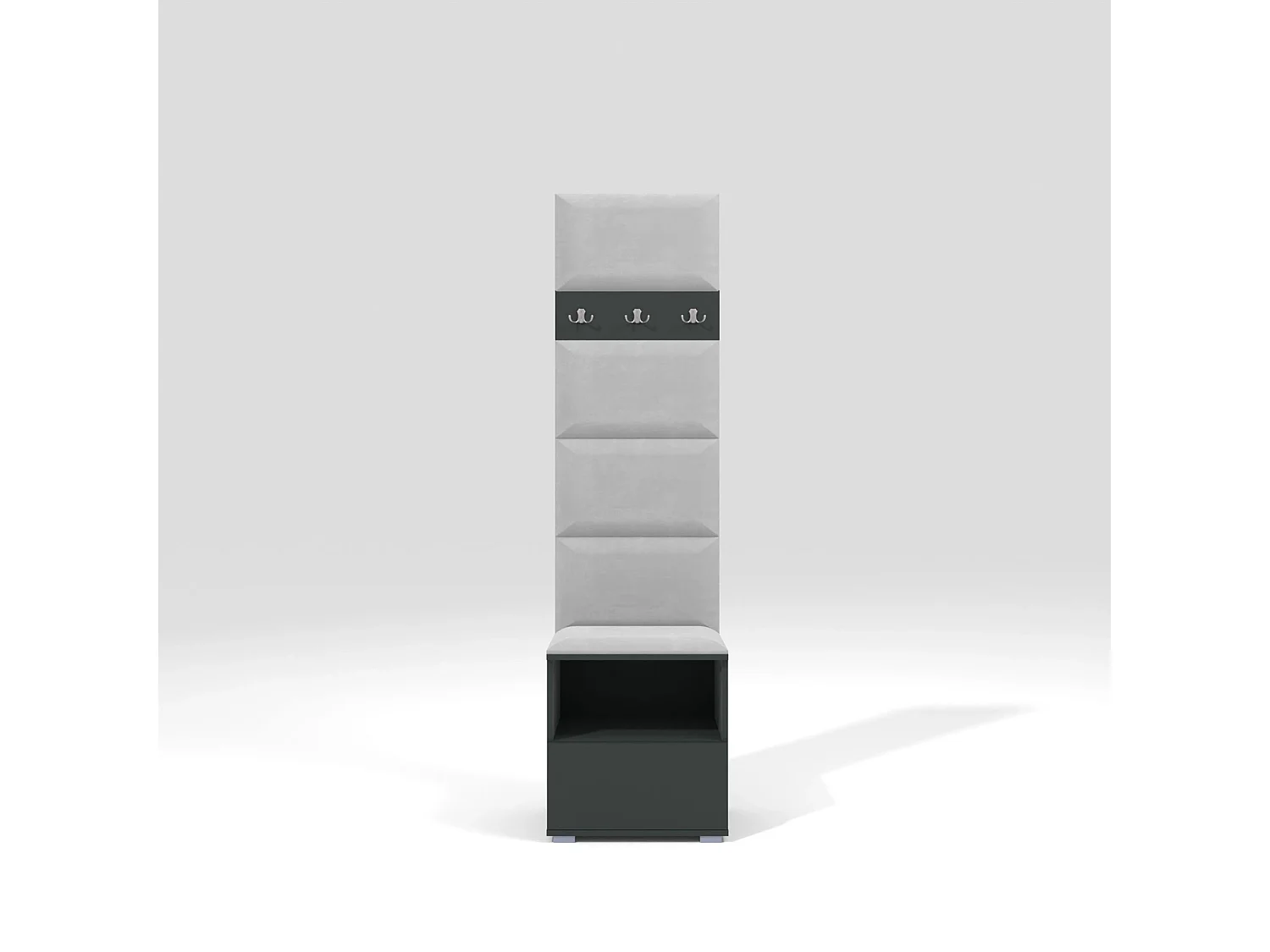 Halcombinatie Nela IV - 50 cm - Grafiet - Trinity 32 - Lichtgrijs