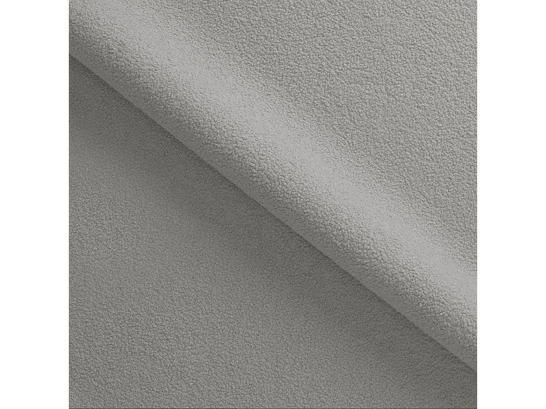 Hoekbank met Slaapfunctie Palermo - Stof Grijs Bravo 26 - Opbergruimte