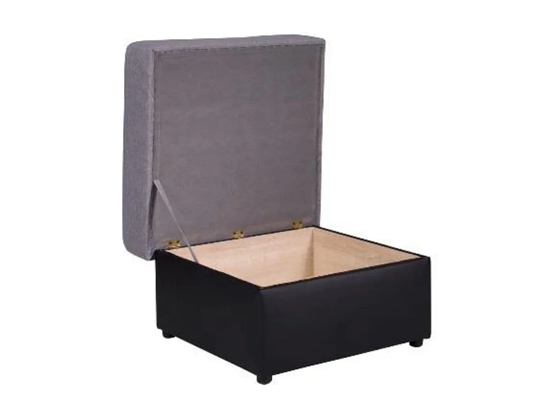 Hocker Montreal met Opbergruimte - 70x70 cm