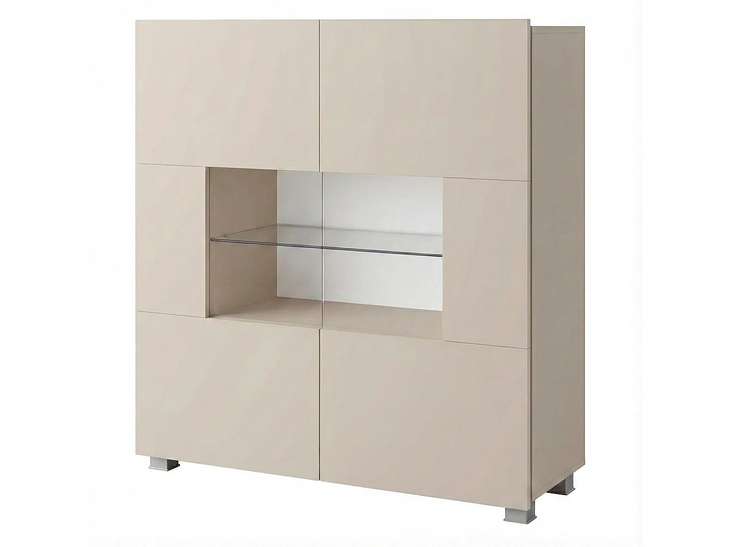 Commode Montreal 100 cm - Cachemire - Design Minimaliste