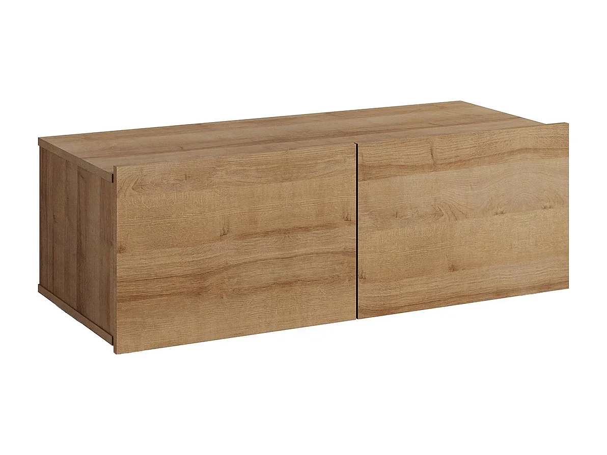 Lowboard Montreal 100 cm - Eiche Gold - Wandmontage oder Stehend