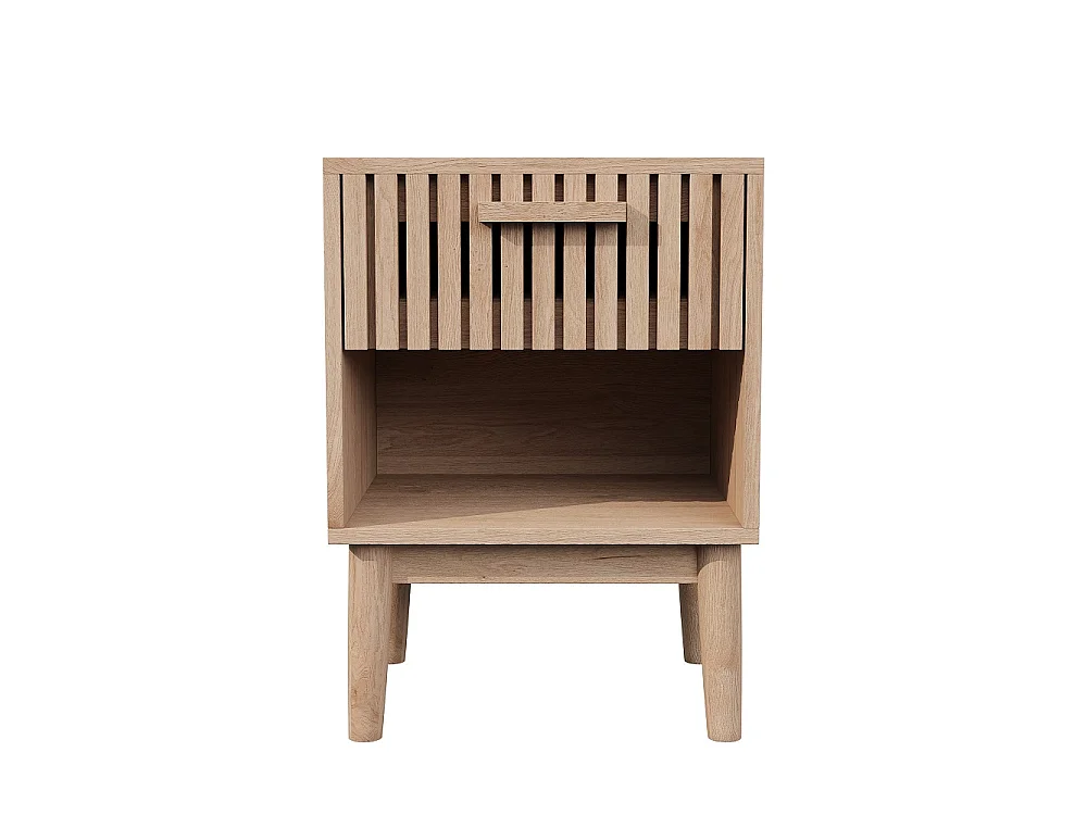 2Pcs Nightstands Set - Campagne 1 tiroir Nightstands - commode avec compartiment de rangement -Sofa Table Tables de fin - pour la chambre Salon