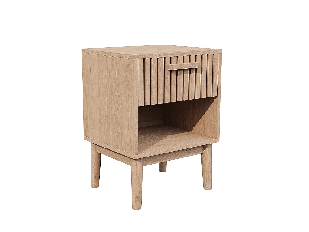 2Pcs Nightstands Set - Campagne 1 tiroir Nightstands - commode avec compartiment de rangement -Sofa Table Tables de fin - pour la chambre Salon