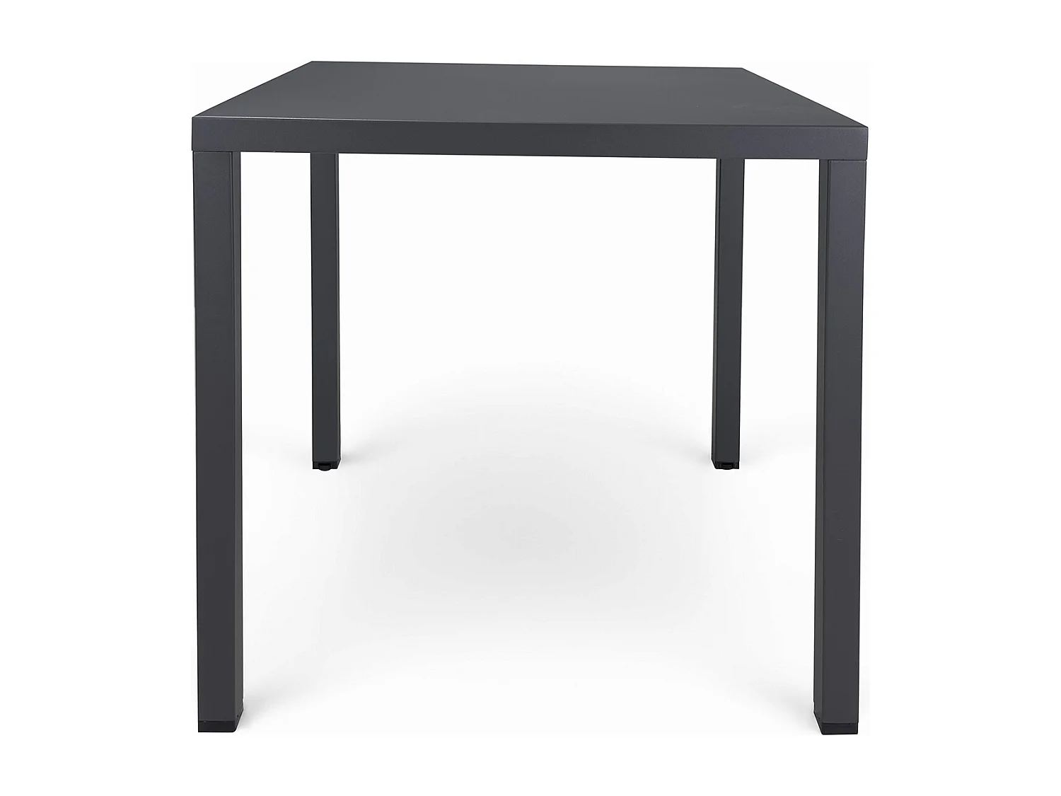 Tavolo da esterno 70×70 cm tavolo da giardino grigio antracite – Alan