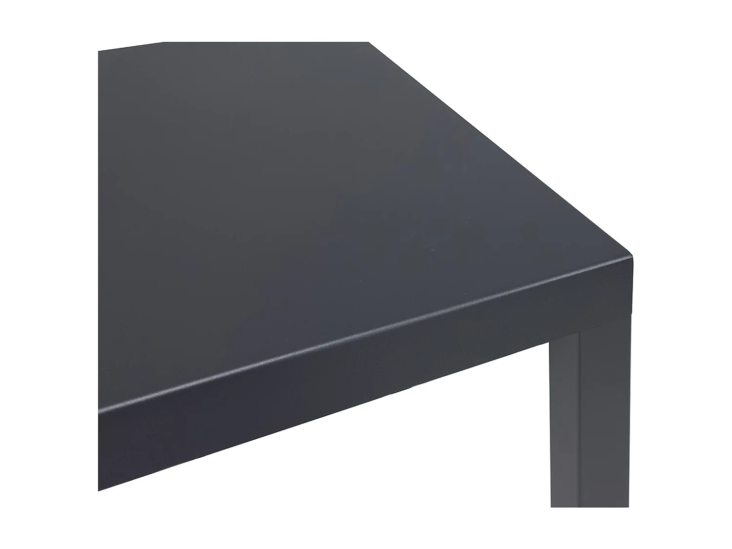 Tavolo da esterno 70×70 cm tavolo da giardino grigio antracite – Alan