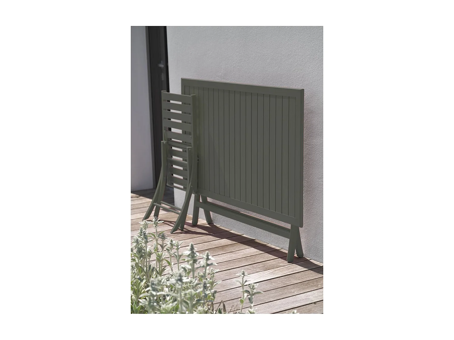 Table de Jardin Pliante "Marius" 140cm Kaki