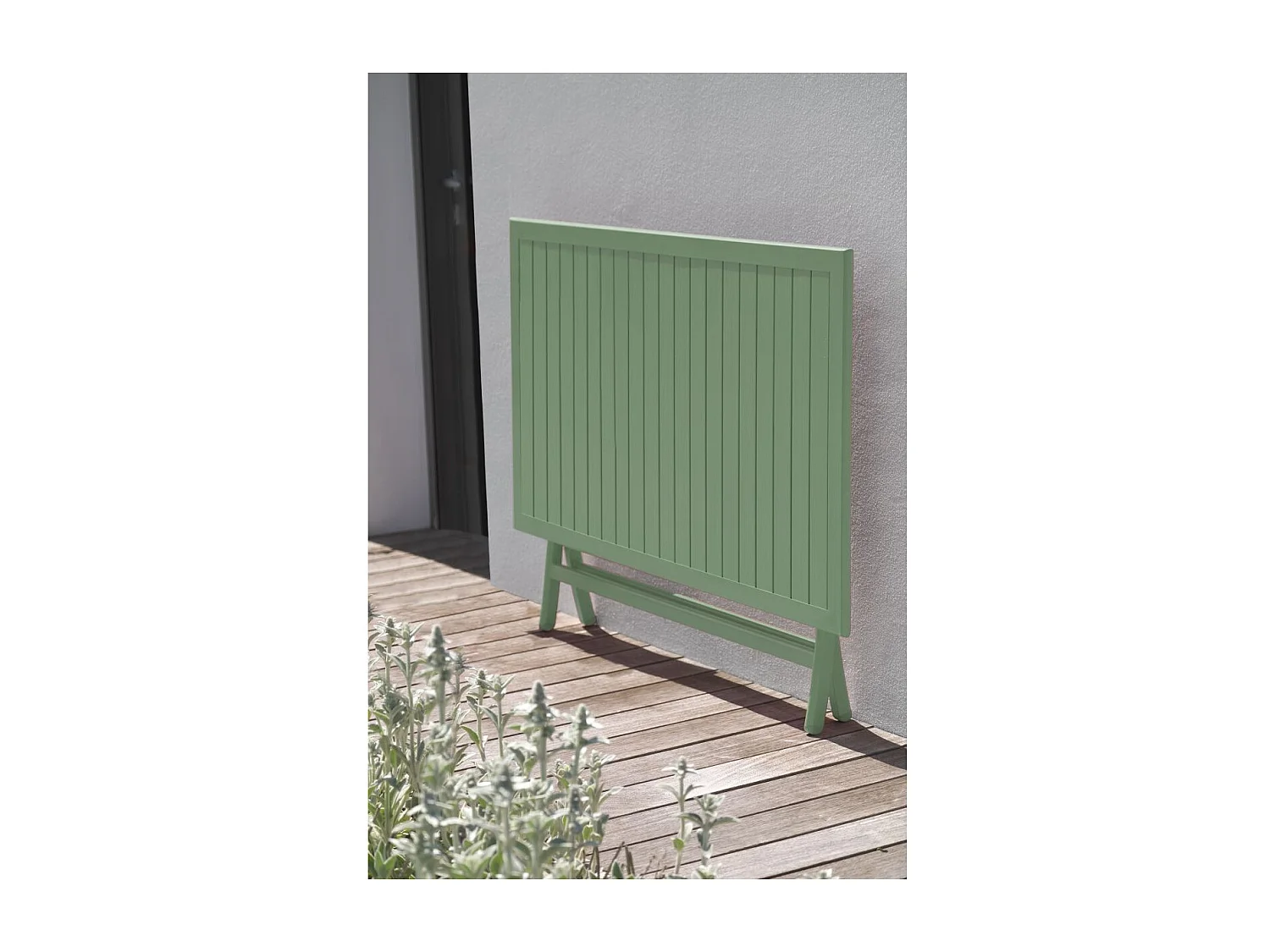 Table de Jardin Pliante "Marius" 140cm Vert Lagune