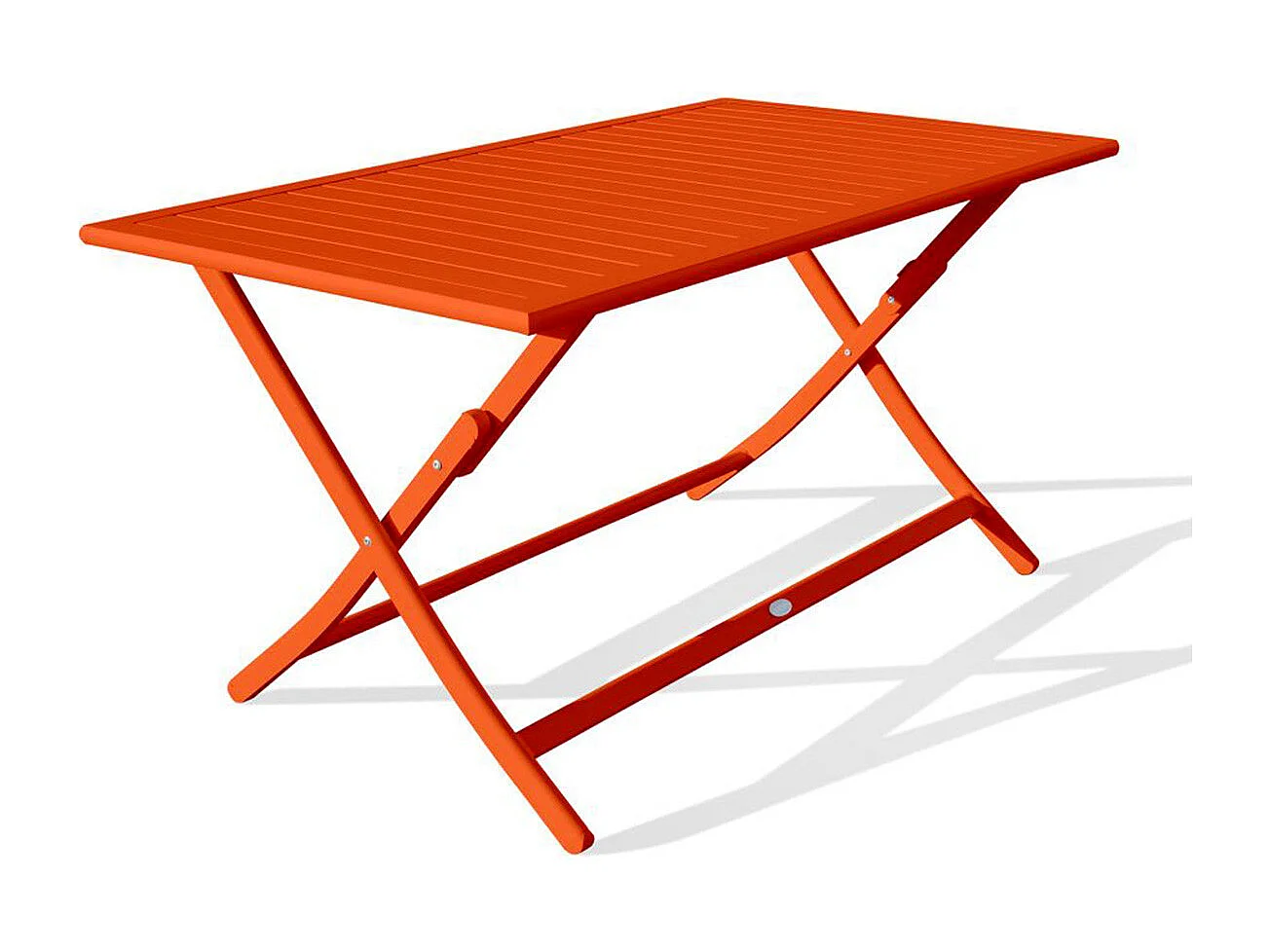 Table de Jardin Pliante "Marius" 140cm Orange