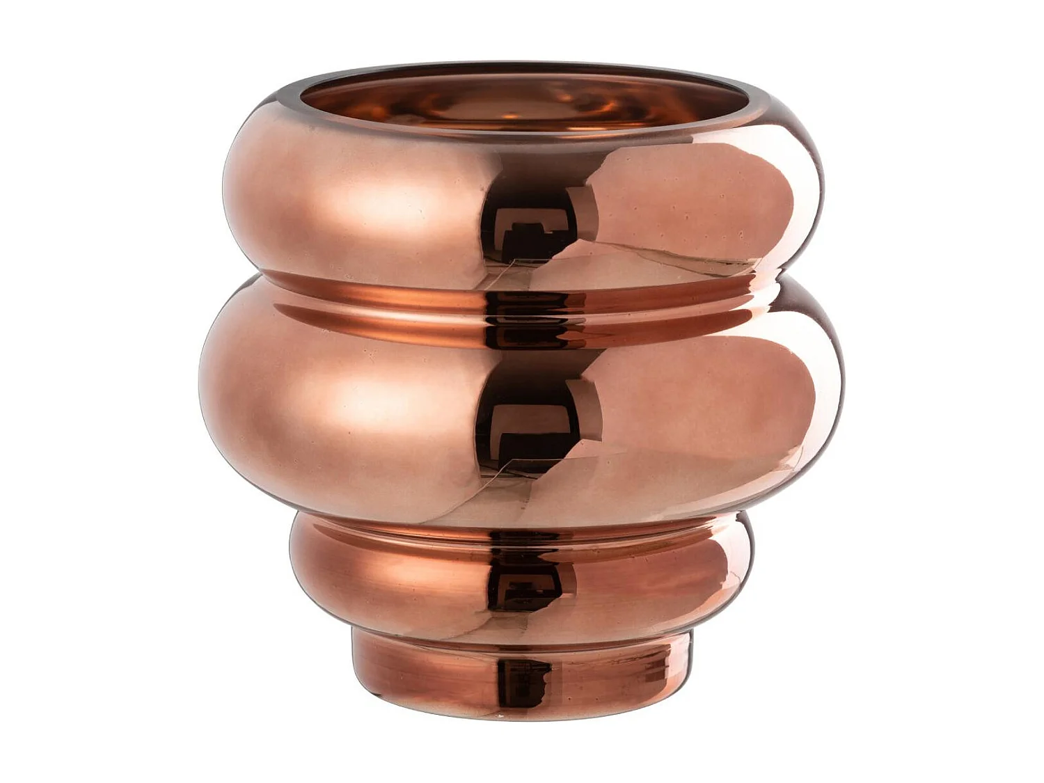 Photophore Design "Cléa" 20cm Brun