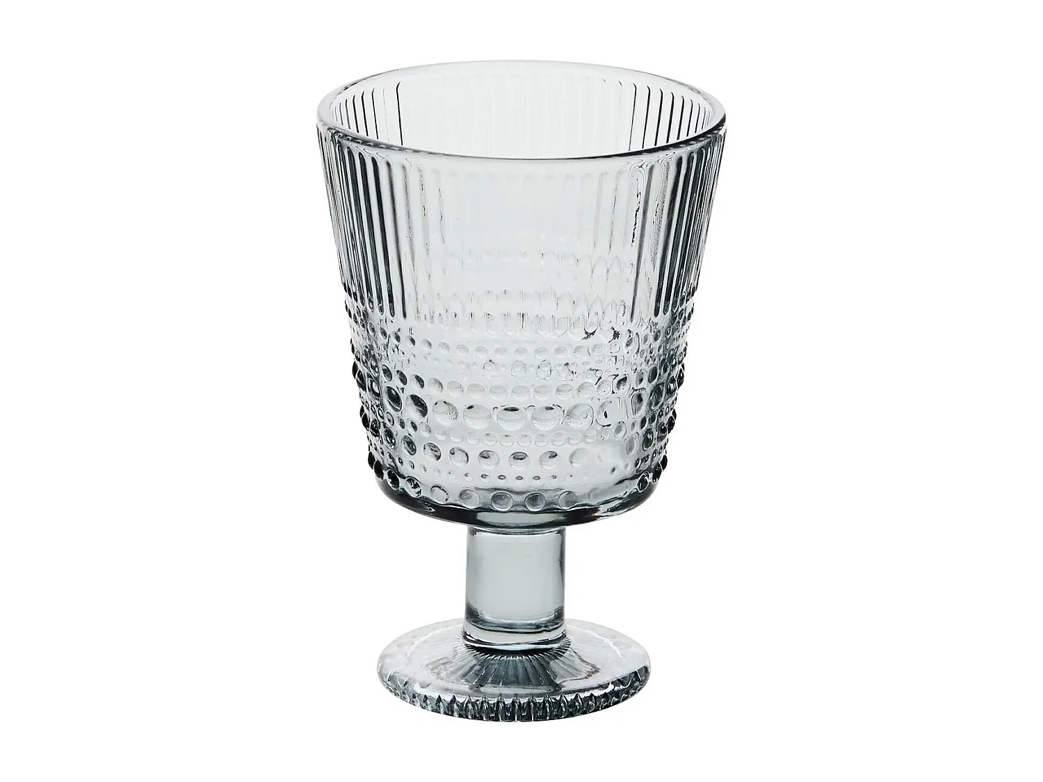 Lot de 6 Verres à Vin "Joa" 23cl Gris