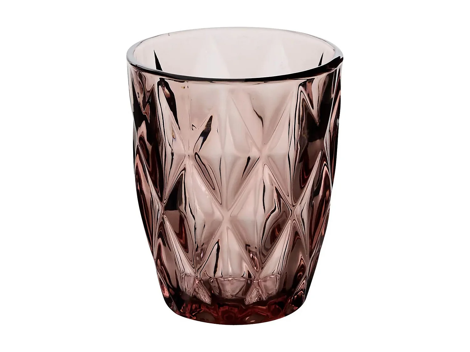 Lot de 6 Gobelets Bas "Lea" 28cl Rose