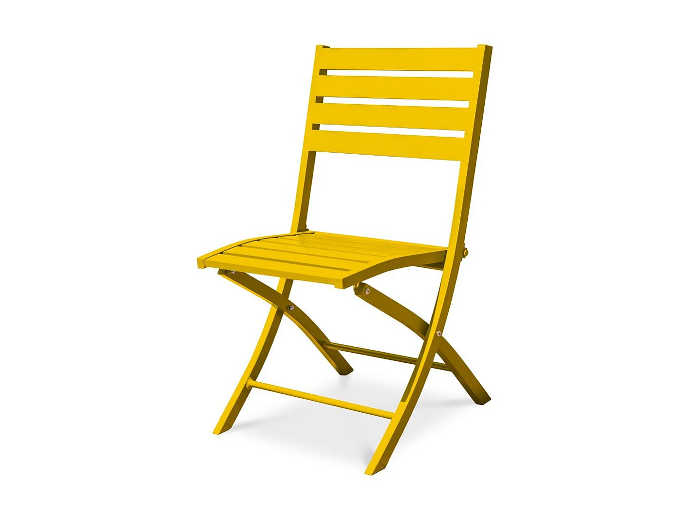 Chaise de Jardin Pliante "Marius" 82cm Moutarde