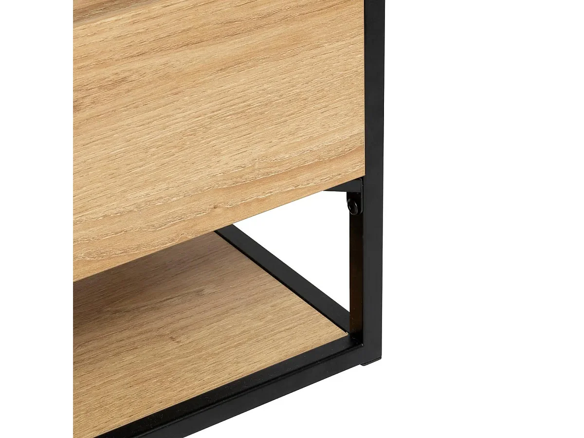 Meuble TV 3 Tiroirs "Aldéa" 160cm Naturel