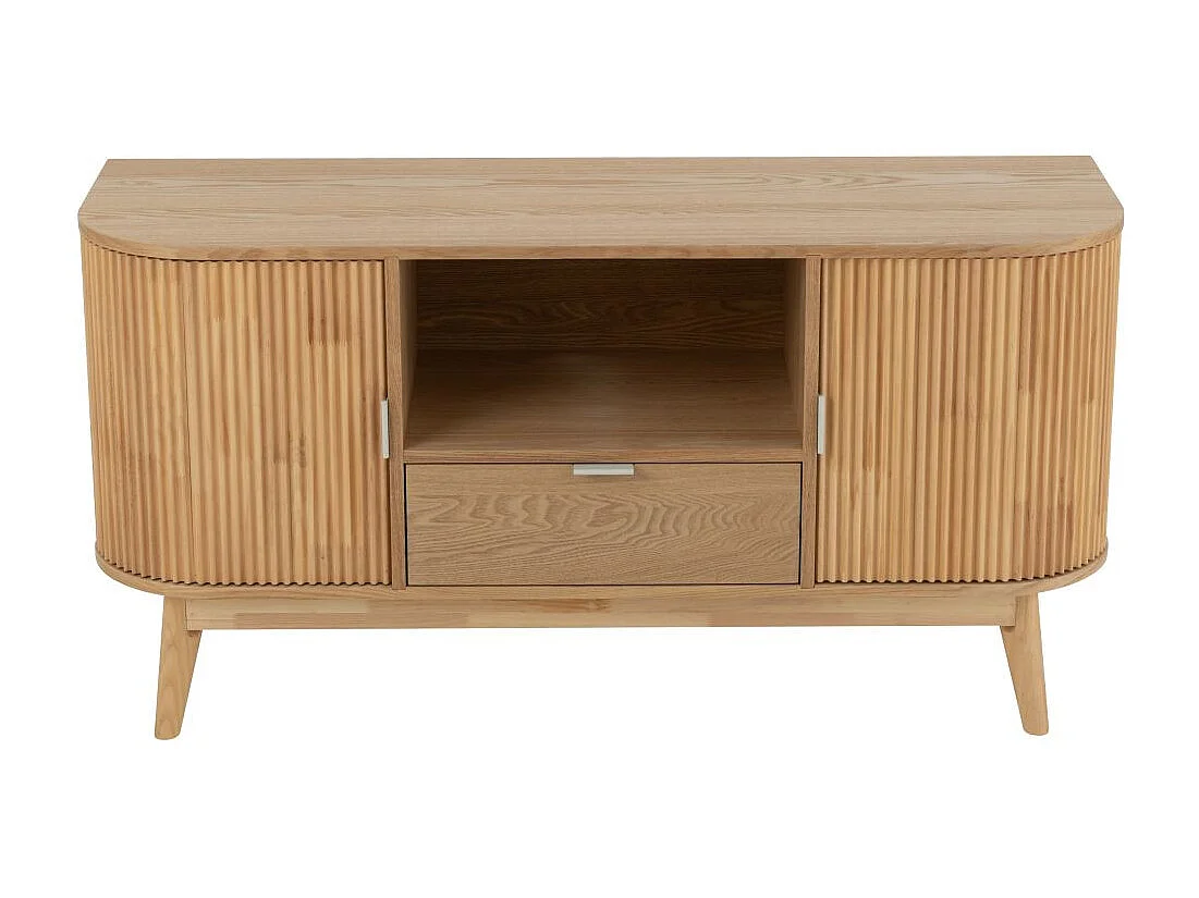Meuble TV en Bois "Alta" 120cm Naturel
