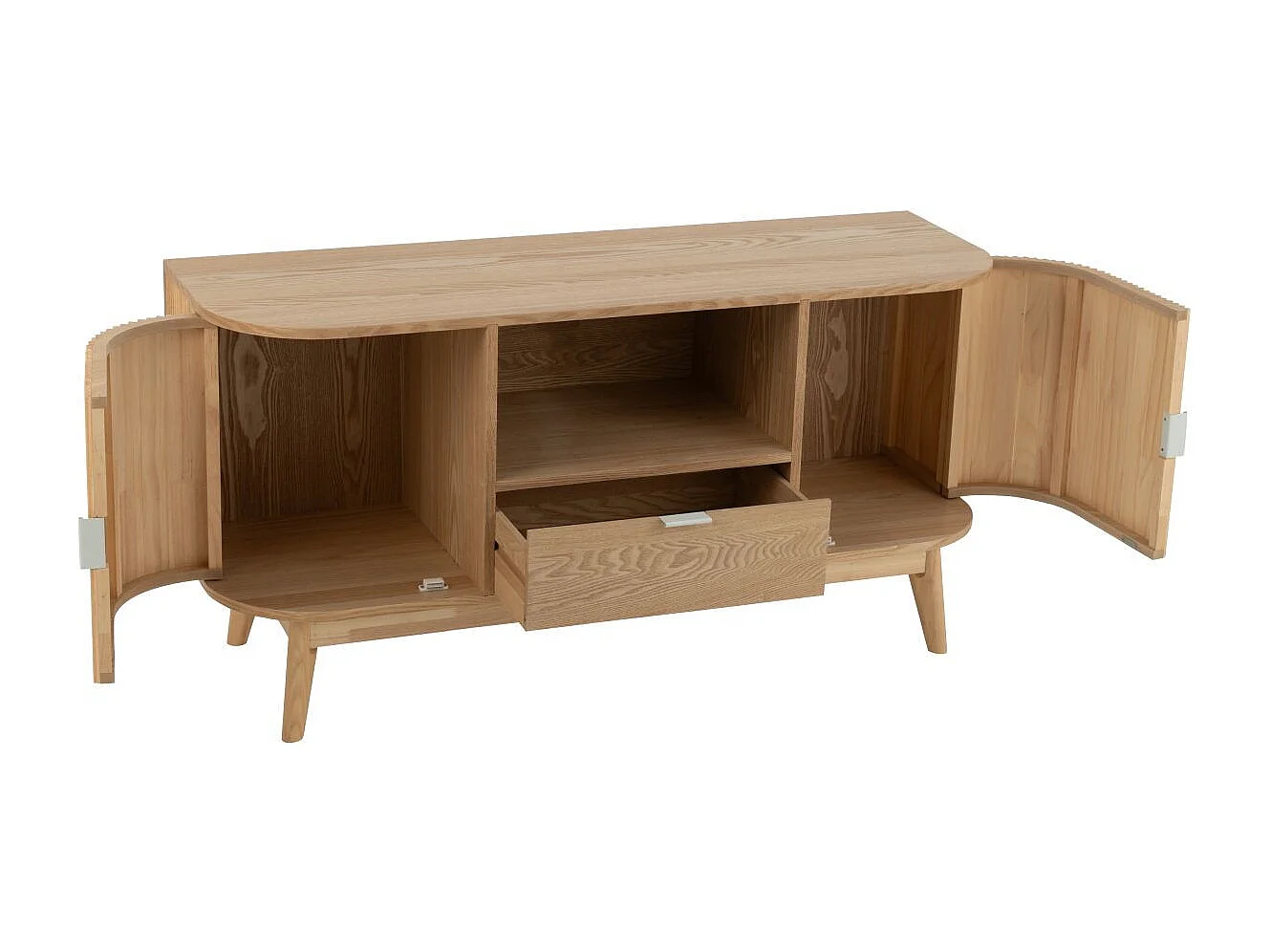 Meuble TV en Bois "Alta" 120cm Naturel