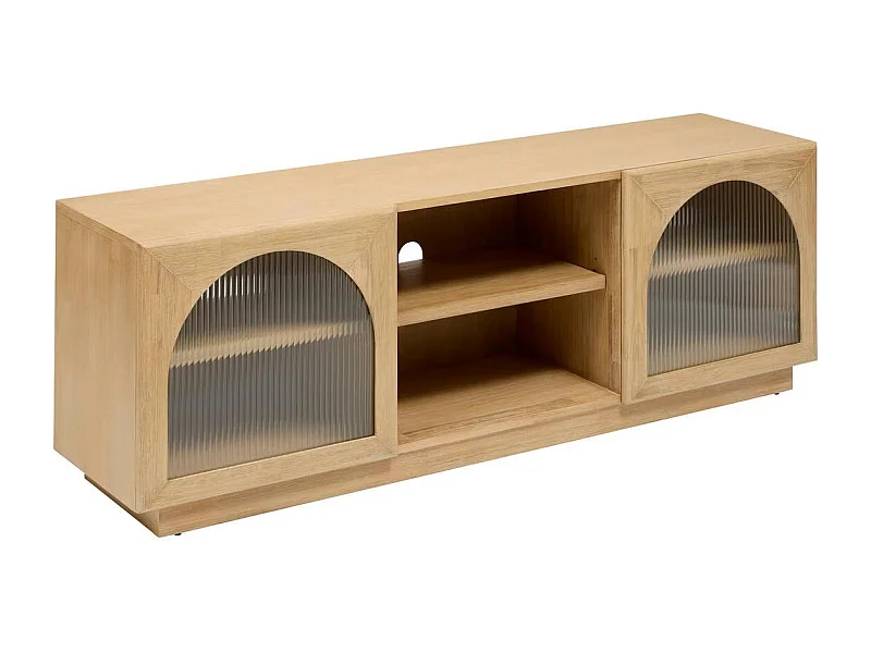 Meuble TV 2 Portes "Lousada" 160cm Naturel