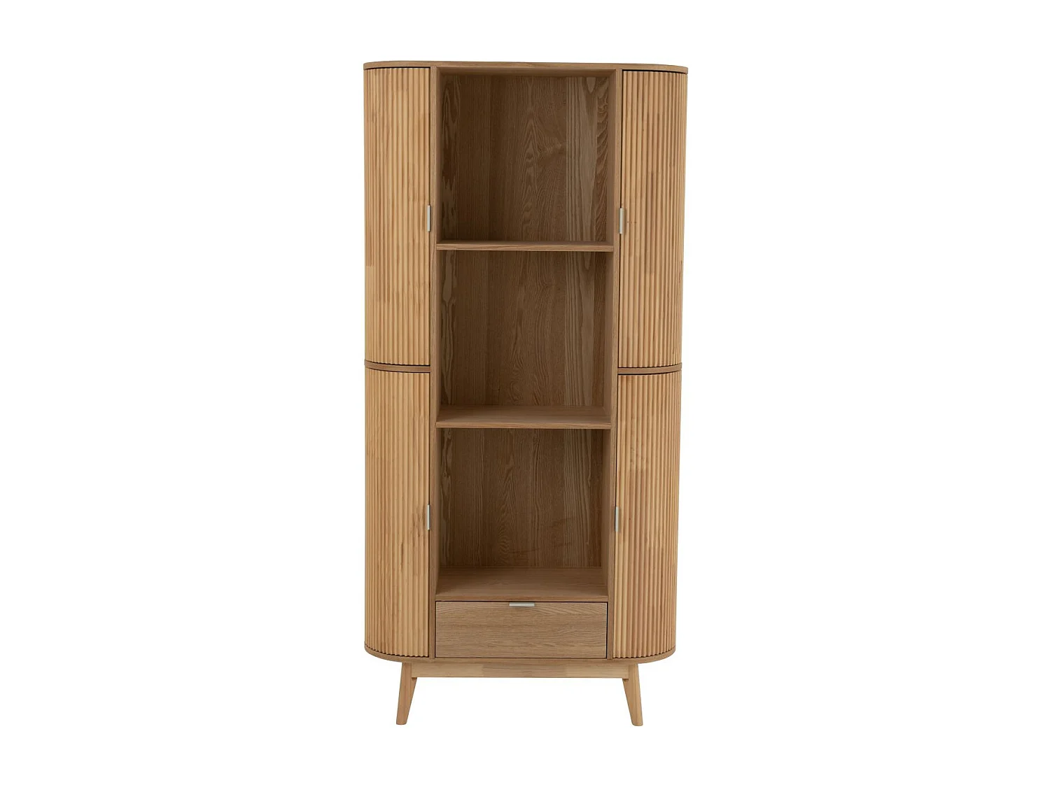 Bibliothèque en Bois "Alta" 180cm Naturel